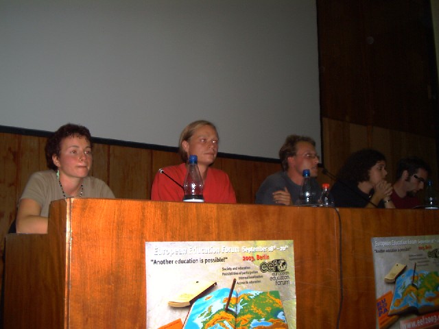 The evening plenrary