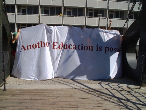 action in front of the foreign office