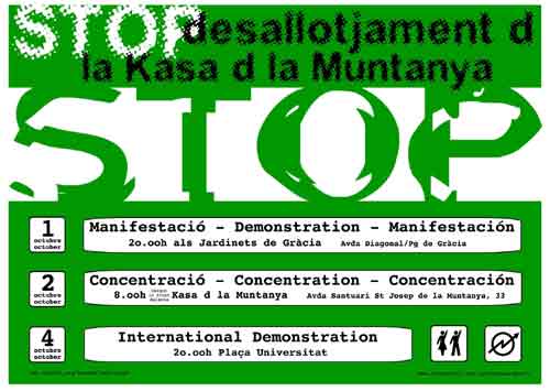 poster for mobilisation
