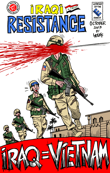 Image result for Latuff Iraqi resistance"