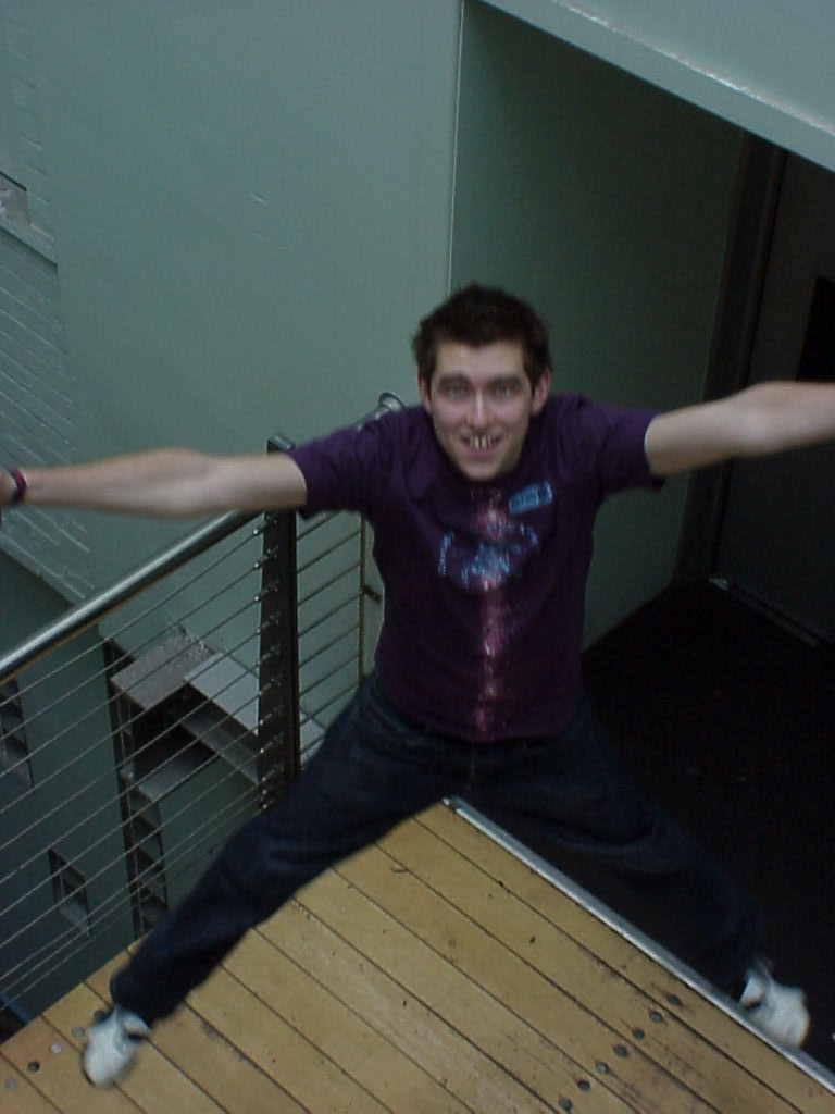 Alex jumped for joy at the thought of the Stop Bu$h gig!