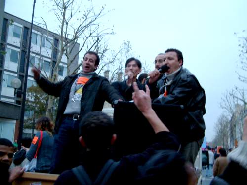 ESF Demo Photo - Solidarity with the sans