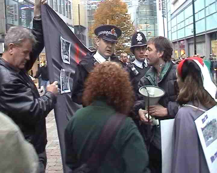 Manchesteer Wall Down Protest 1