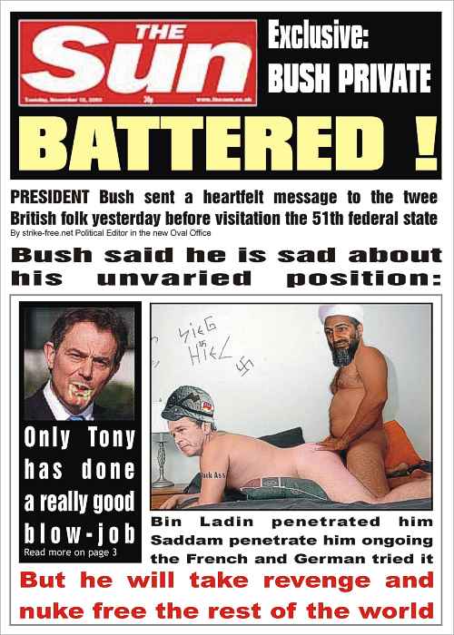 uncovered story about private bush