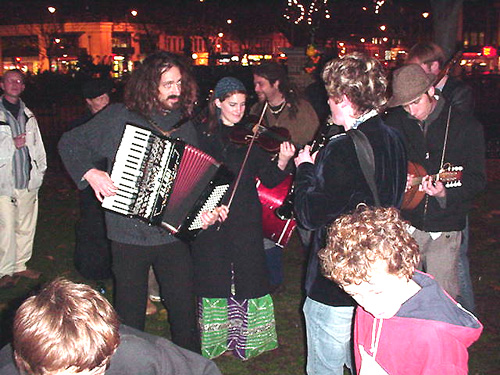 Cellebration and live music afterwards