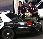 Inglewood ofc. jeremy morse slamming a 16 year old child onto a car.