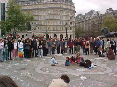 view of central square