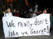 We really don't like ya George.