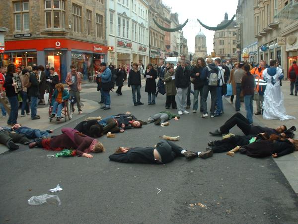 People opposing the wedding are killed...