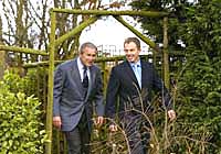 The happy couple on honeymoon