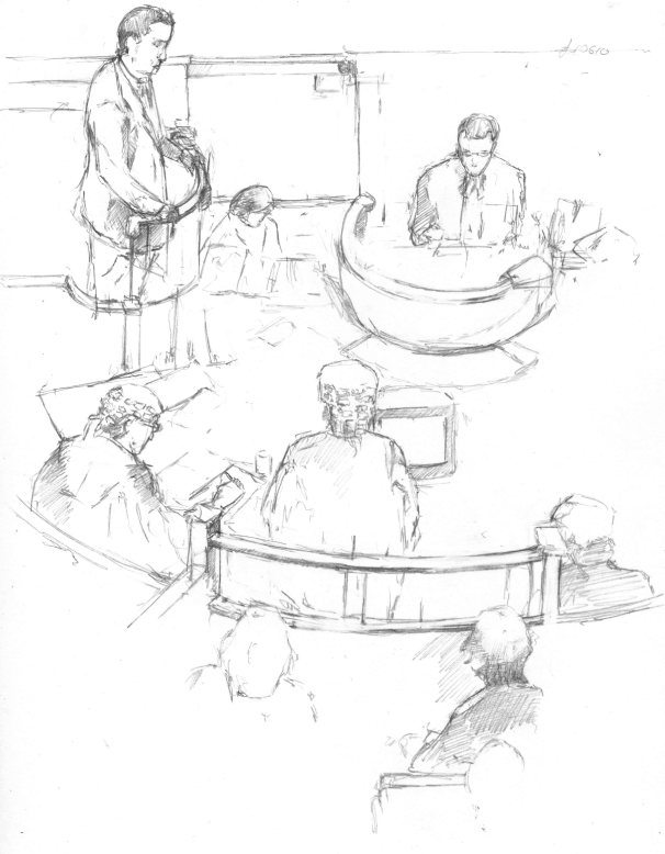 courtroom sketch 1