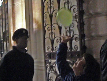 The party carries on anyway