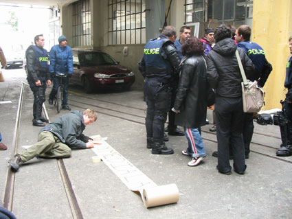 passports check at the polymedialab