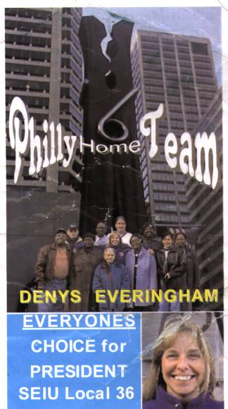 Philly Home Team Slate Election Brochure