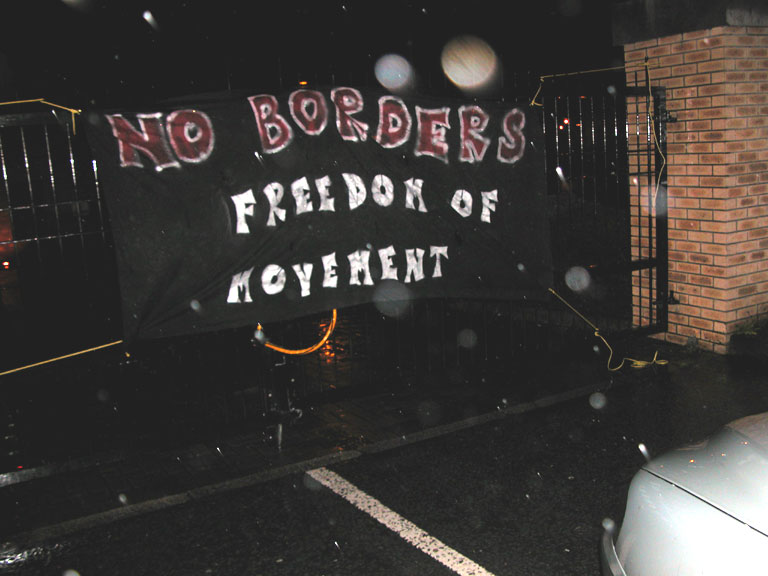 "no borders- freedom of movement!"