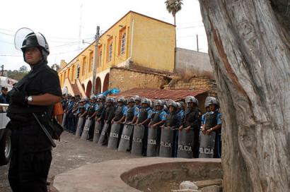 Wed Jan 14, 9:04 PM ET -- Mexican riot police (thugs and murders)