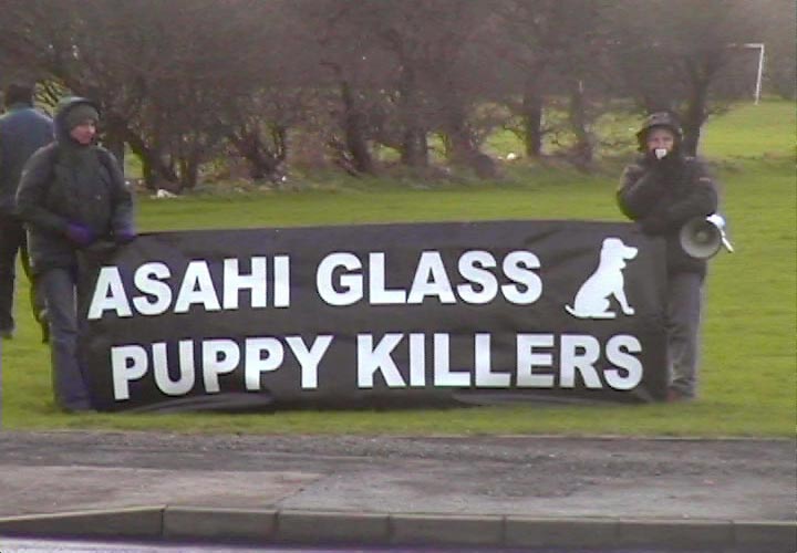 FARA activists with banner