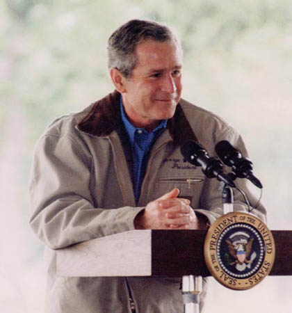 Bush is a Saviour to The World