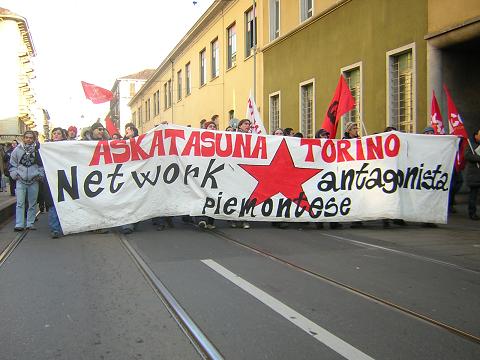 Askatasuna Torino. Piemontese Network of Antagonists