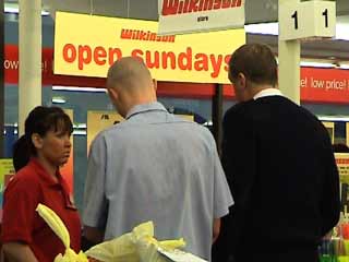 He's had experience working for Wilko's in prison