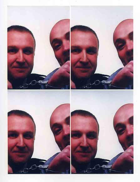 "Just taking the lads ID photo"