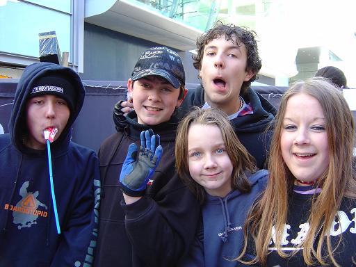 Kids getting in on the action