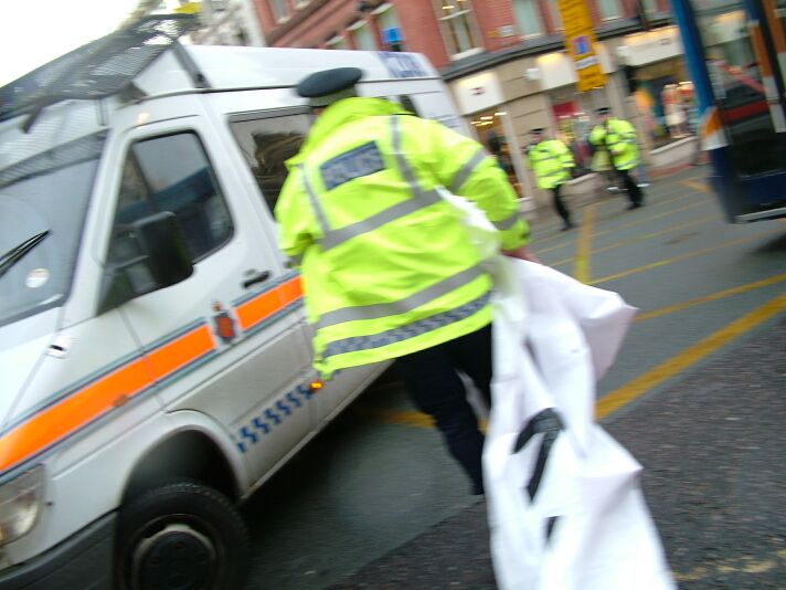 Spoil-sport tag-teams corral pro-capitalists and steal banner