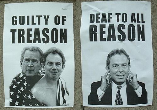 Guilty of treason / Deaf to all reason