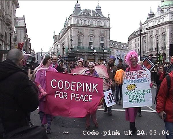 Code Pink UK - 20.03.04