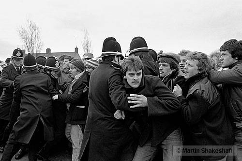 Port Talbot Steel Works - 3 April 1984.