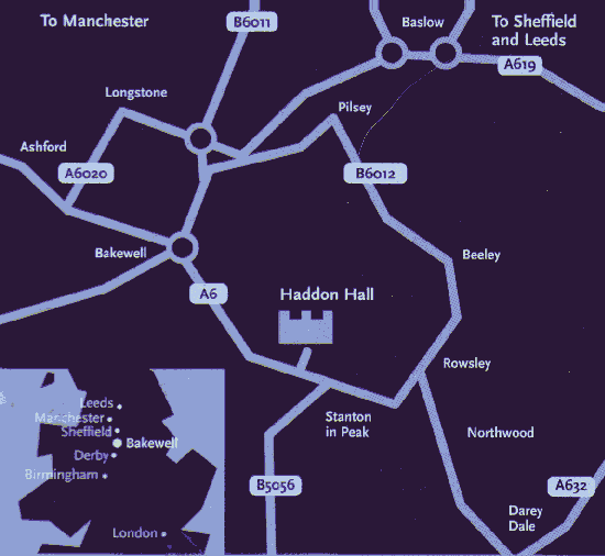 Map to Lord Manners home...