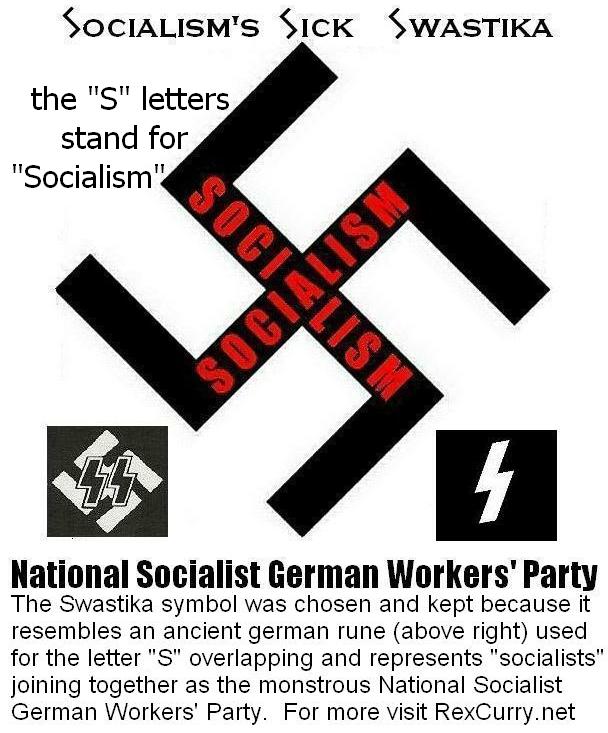 Socialism's Sick Swastika