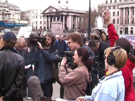 media frenzy round damon albarn
