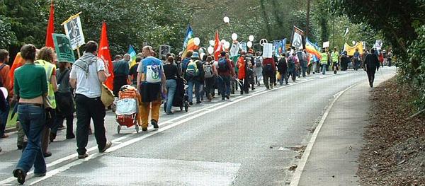 marching through the contryside