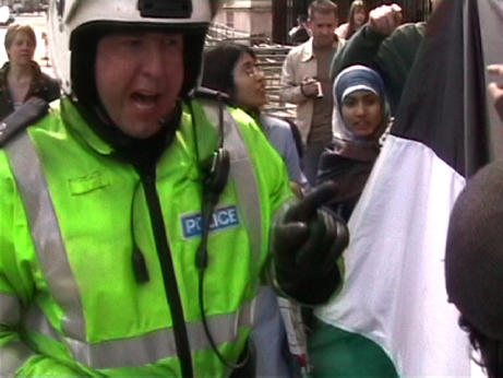 you are causing an obstruction