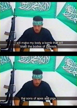 A mass-murdering, racist terrorist