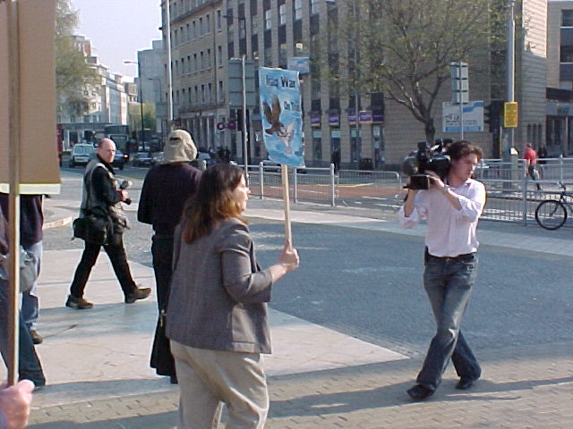 the procession to the court