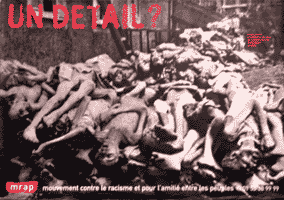 Le Pen notoriously called the Nazi Holocaust 'a mere detail of history'.