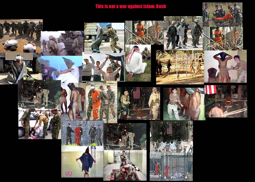 this is not a war against Islam: Bush