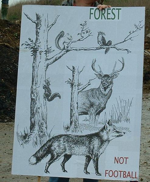 Someone put a lot of effort into this placard