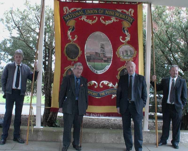 Ian Johnson, Billy Kelly, Arthur Scargill, Paul Hardman, NUM and SLP