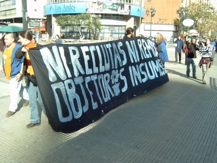 Marching through the center