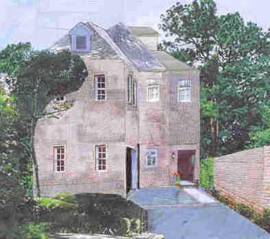 Ex-President Bush's House in Houston, Texas, USA