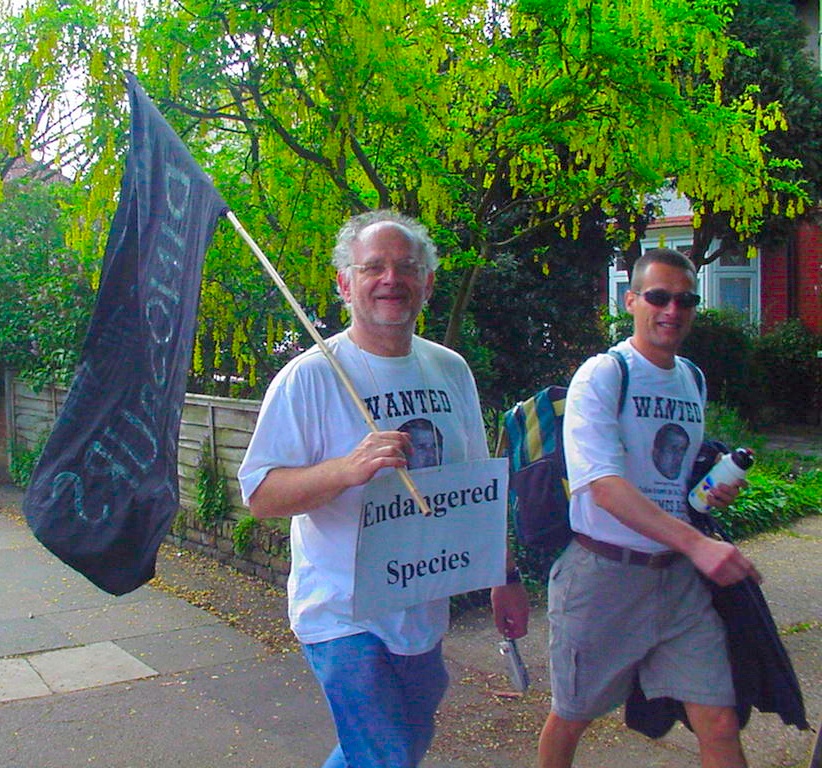 adrian and nick on the long march