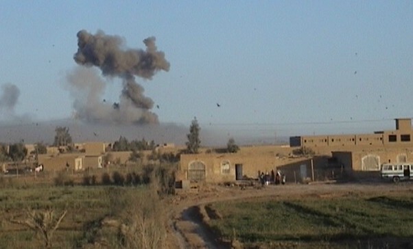 Bombing outside Bagdhad