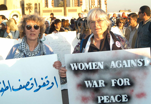 Ruth Russell in Iraq