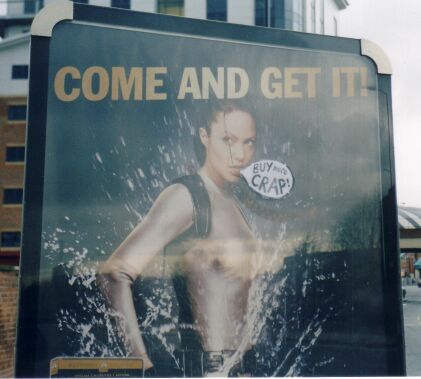 no thanks lara, we're from the institute, you know...