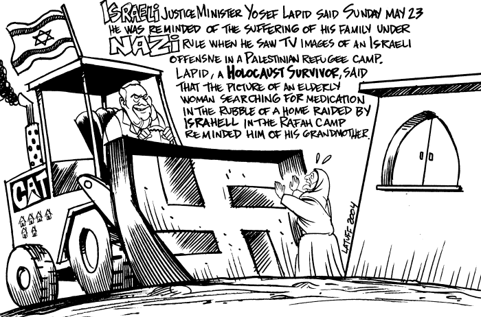 Ariel Sharon bringing back ghosts of Holocaust...