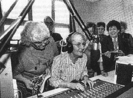 pensioners making community radio - Radio Z - published by Imedana