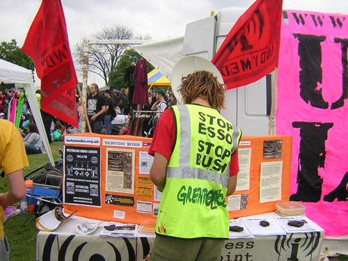 Indymedia Stall 3
